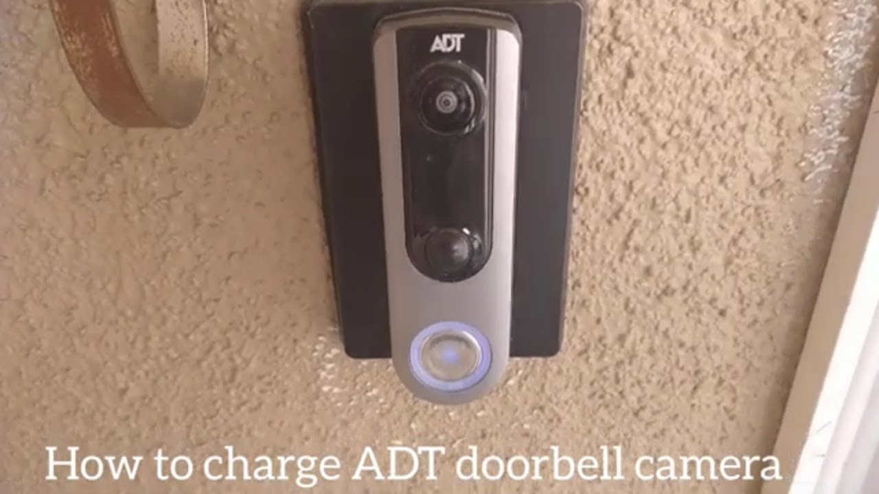 How to Charge My Adt Doorbell Camera