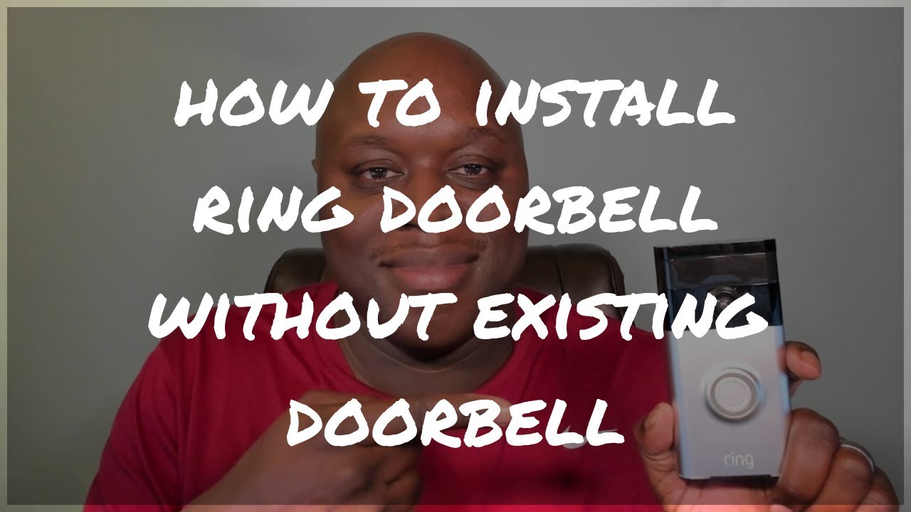 How to Install a Doorbell Camera Without an Existing Doorbell