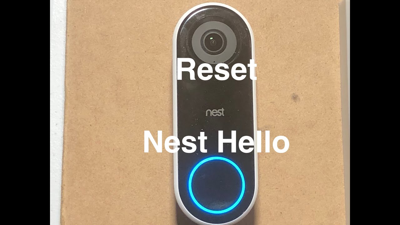How to Reset Nest Doorbell Wired