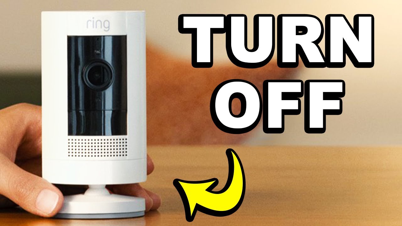 How to Turn off Ring Doorbell Camera