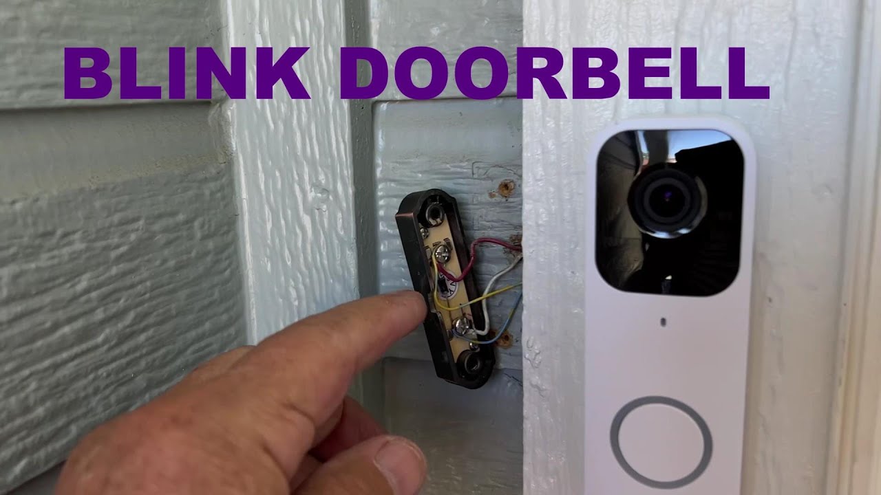 How to Wire Blink Doorbell Camera